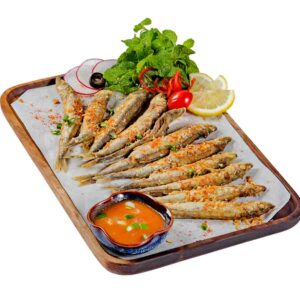 Cá trứng chiên giòn