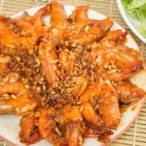 Tôm sú Cháy tỏi