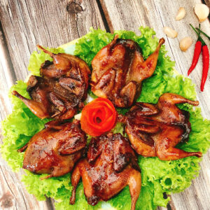 Chim sẻ , chiên mắm