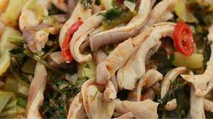 Bào tử xào cải chua