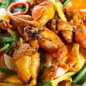 Ếch Xào Sả Ớt