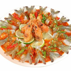 Tôm sú sốt cherry