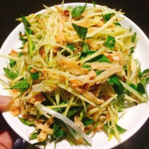 Gỏi xoài khô mực