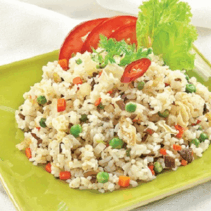 Cơm chiên cá mặn