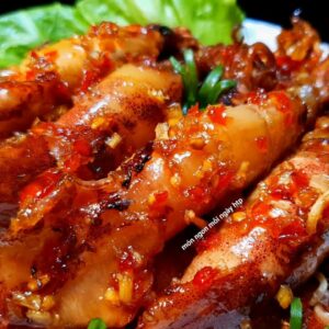 Mực trứng chiên nước mắm