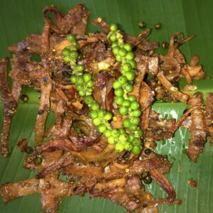 Khô mực cháy tiêu