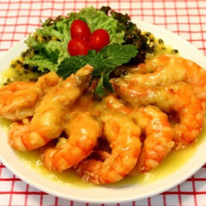 Tôm sú sốt hoàng kim