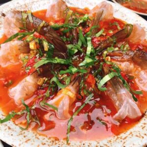 Tôm sú sốt thái